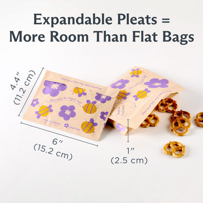 Recyclable Paper Bags 2-Pack 100ct
