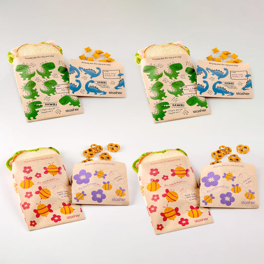 Recyclable Paper Bags 8-Pack 400ct