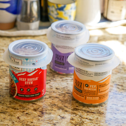 Pet Wet Food Stretch Lids