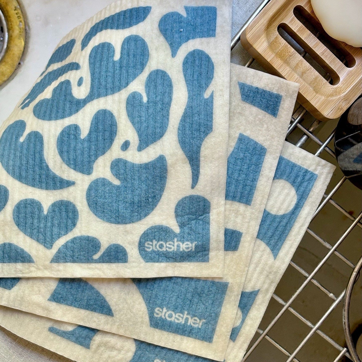 Reusable Swedish Dishcloth 3-Pack